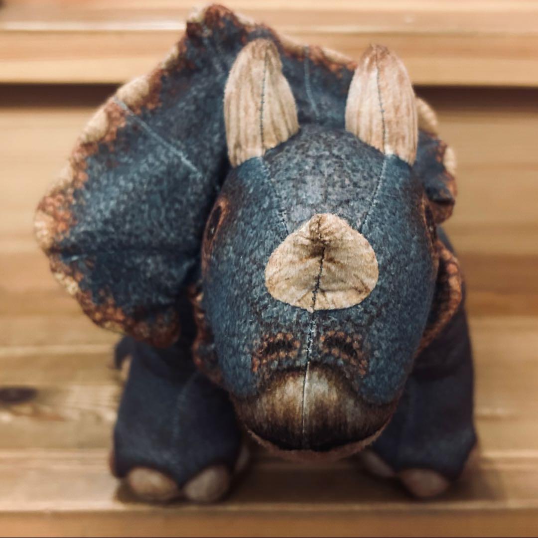 ぬいぐるみ 人形 90s DAKIN デーキン 恐竜 トリケラトプス 1992