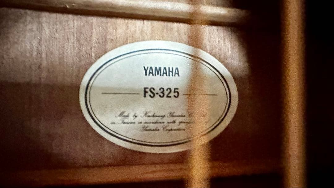 ◾️ヤマハFS-325 1990年代製造のアコースティック 響き良いです◾️