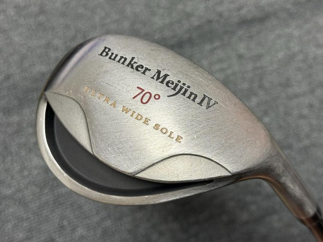 ◆バンカー名人 Ⅳ◆オリジナルカーボン◆70度◆35インチ◆