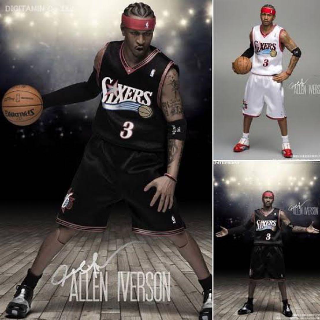 エンターベイ　1/6 アイバーソン　フィギュア　欠品あり