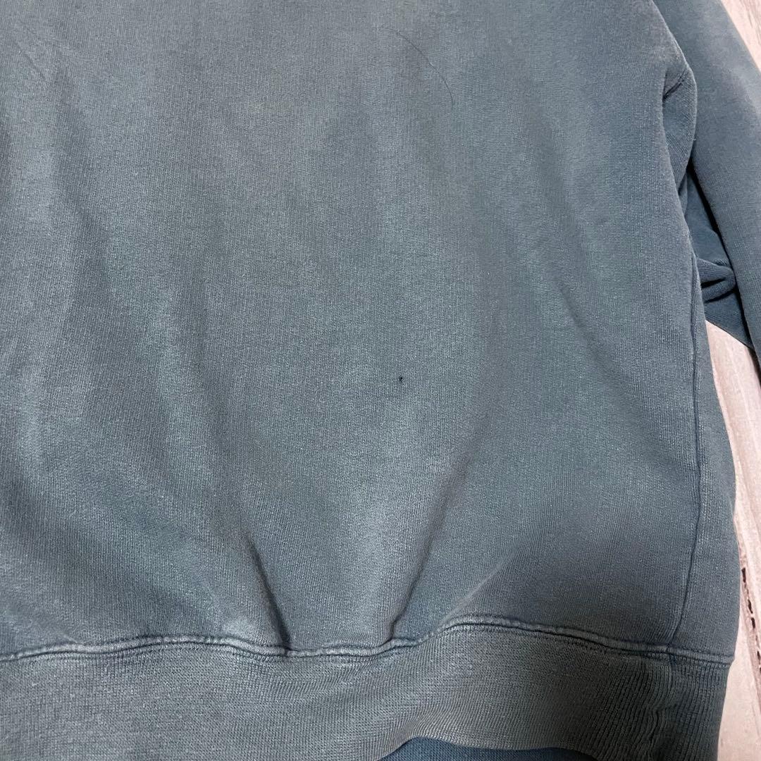 90sイタリア製Timberland鬼フェードヴィンテージボックス短丈トレーナー