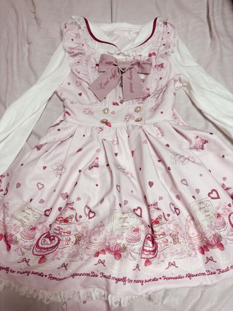LIZLISA Many Hearts Afternoontea ワンピース