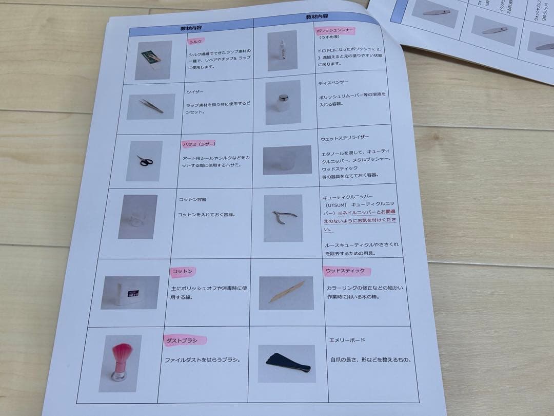 JNAネイリスト検定　2級3級、初級中級上級
