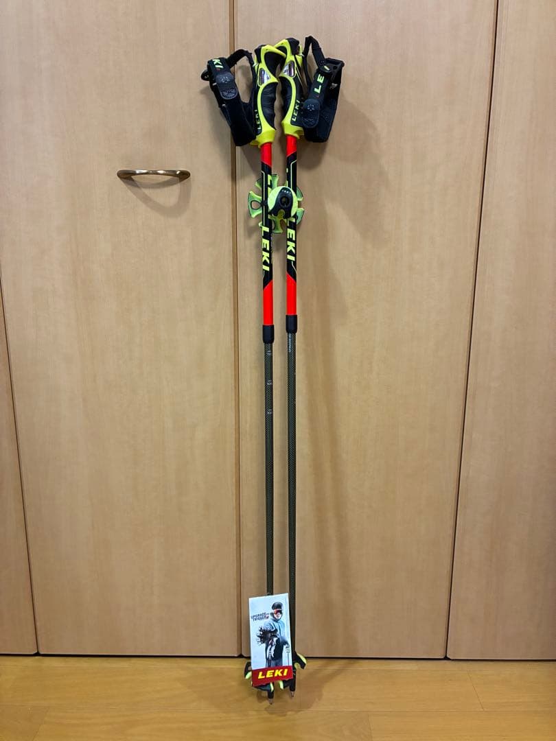 LEKI VENOM VARIO S レキ スキーポール 伸縮 カーボンストック