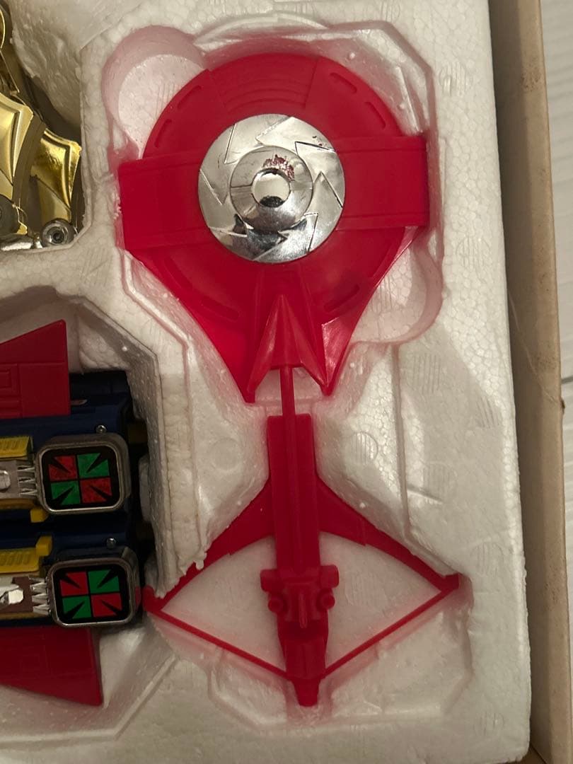 【当時品】世界の超合金 未来ロボ ダルタニアス 未来合体 ポピー