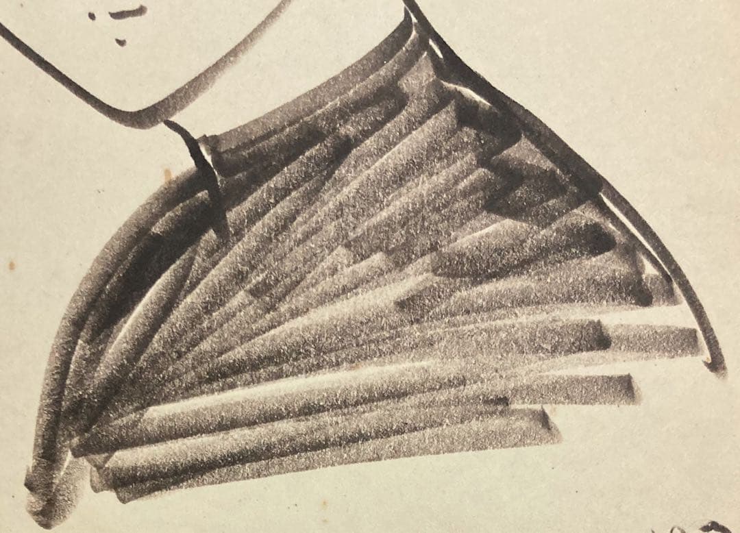 イ*ン様 石ノ森章太郎★ジュン　色紙　手書き　額装　真贋不明