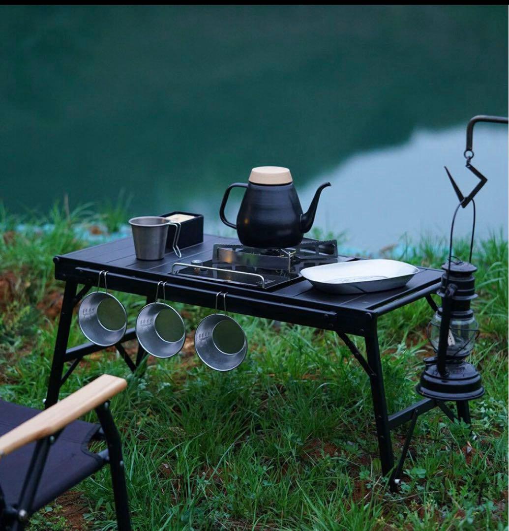 ★ONWAY SPORTS★アルミIGTテーブル★OW-8242★BLACK★