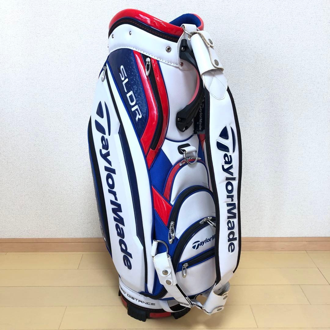 【希少品】TaylorMade　ダブルロゴ　ツアープロ　スタッフバッグ　9.0型
