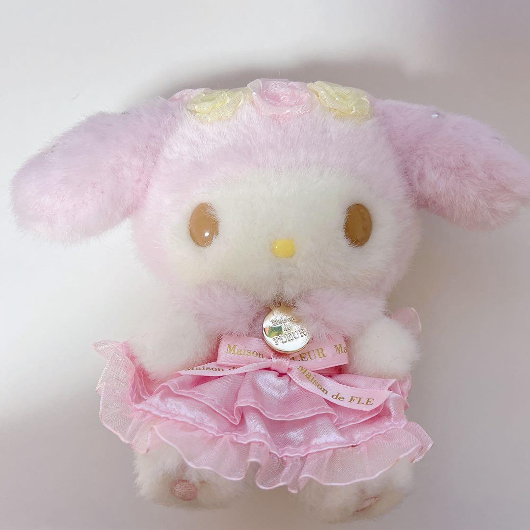 マイメロ Maison de FLEUR マスコットキーホルダー