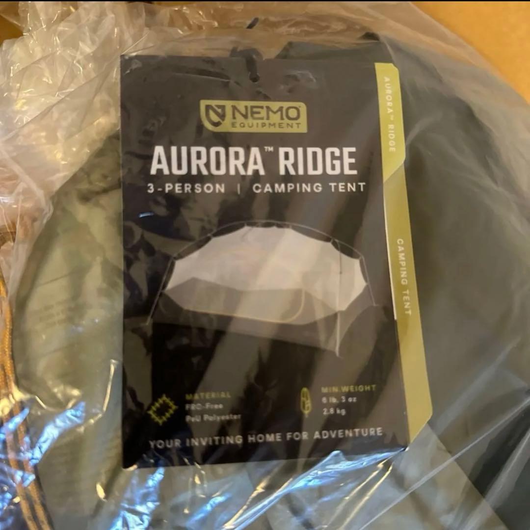 NEMO ニーモ オーロラリッジ 3P NM-ARRG-3P テント