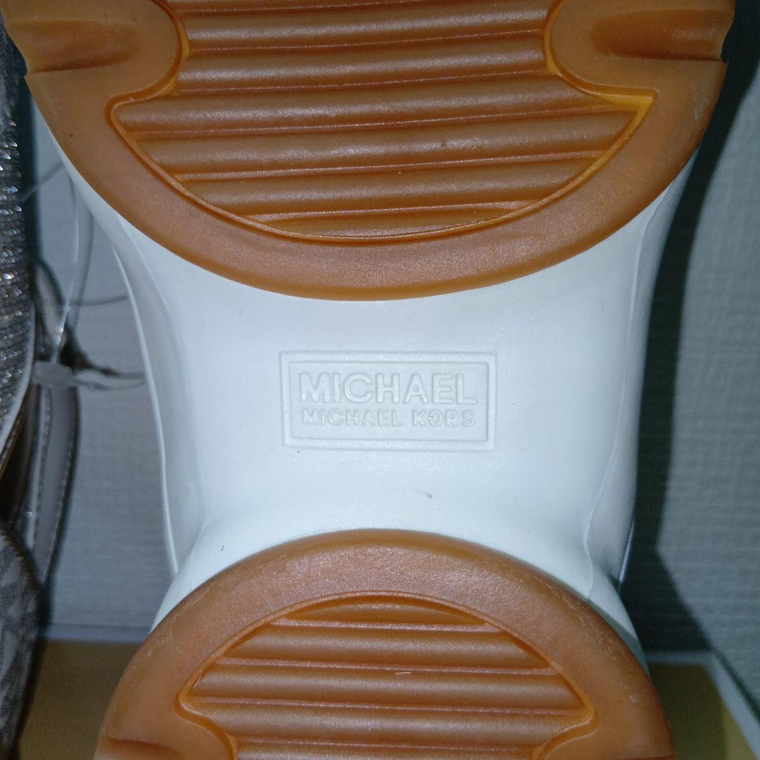 MICHAEL KORS OLYMPIA バニラスニーカー・キッズ ２２cm新品