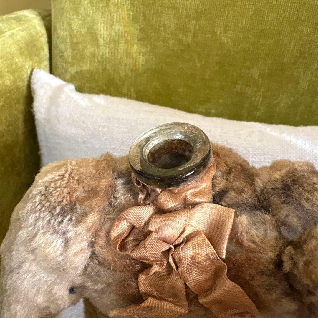 ヴィンテージ テディベアー2体ぬいぐるみ香水入れ