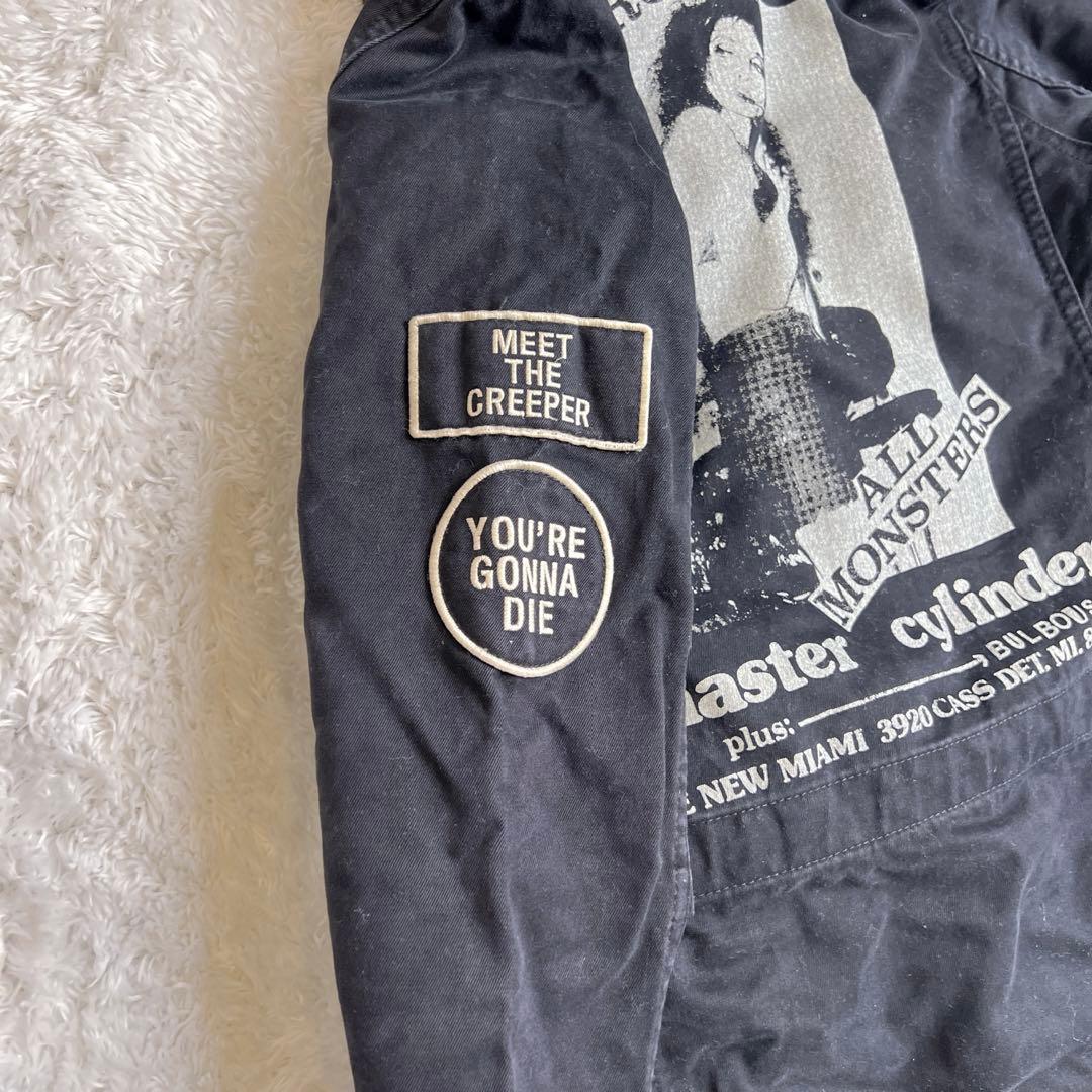 レア✨HYSTERIC GLAMOUR モッズコート プリマロフト ファー 黒