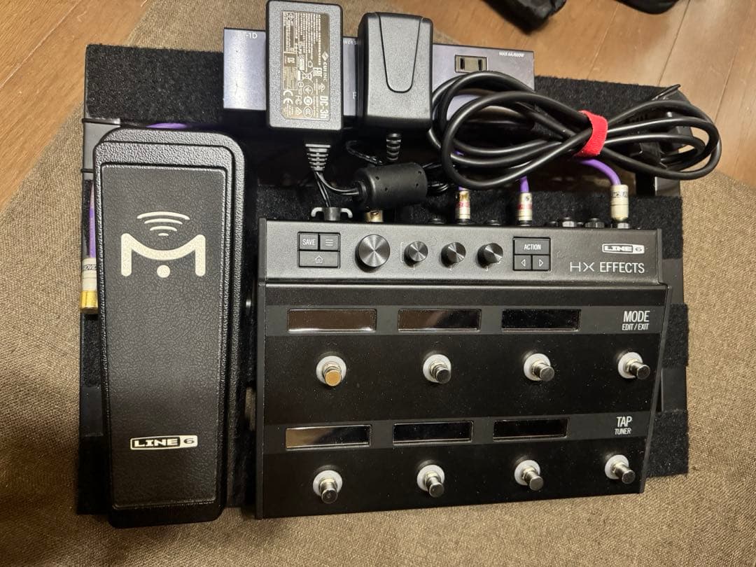 LINE6 HX EFFECTS シールド付フルセット