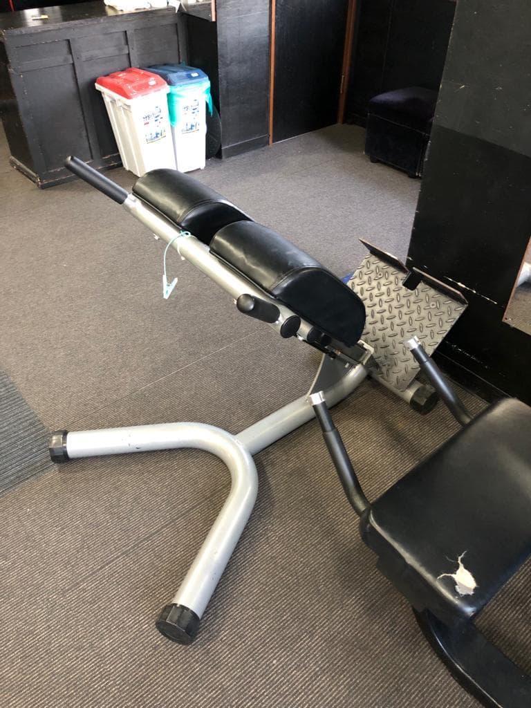 ウエイトトレーニング Back Extension