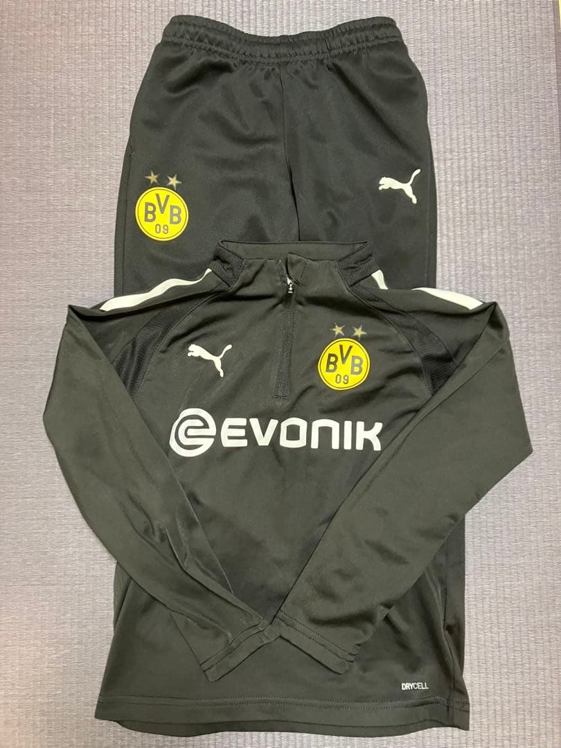 ボルシア・ドルトムントサッカーアカデミー 冬用ジャージ上下XS/7-8Y/128