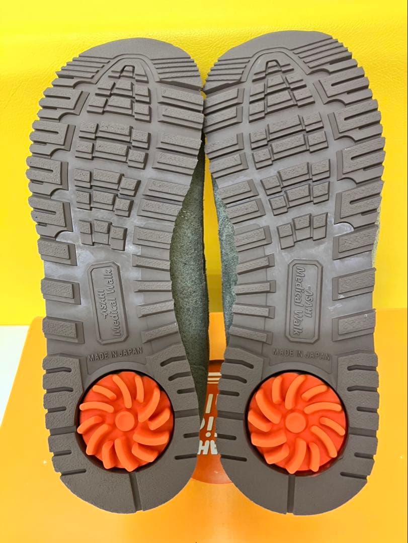 【えっちゃん】未使用 アサヒ メディカルウォーク スニーカー 牛革 23㎝