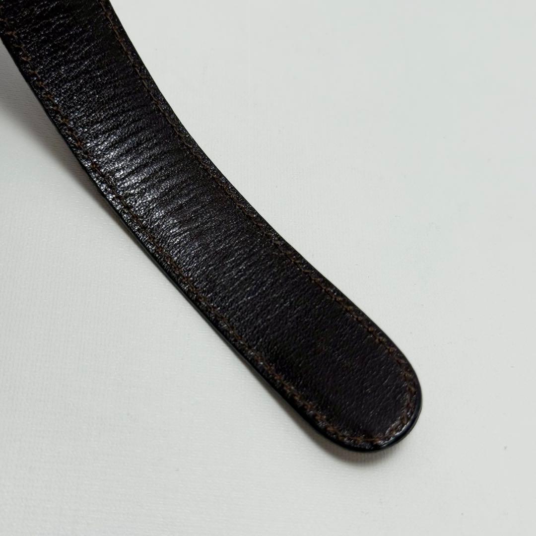 ✨良品✨セリーヌ ベルト 馬車金具 ゴールド金具 男女兼用 新品ベルト レザー