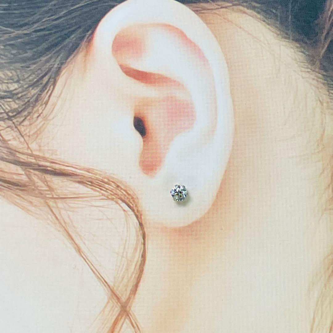 sarahmoon様お取り置き商品 Pt900 ダイヤモンド 片方 ピアス