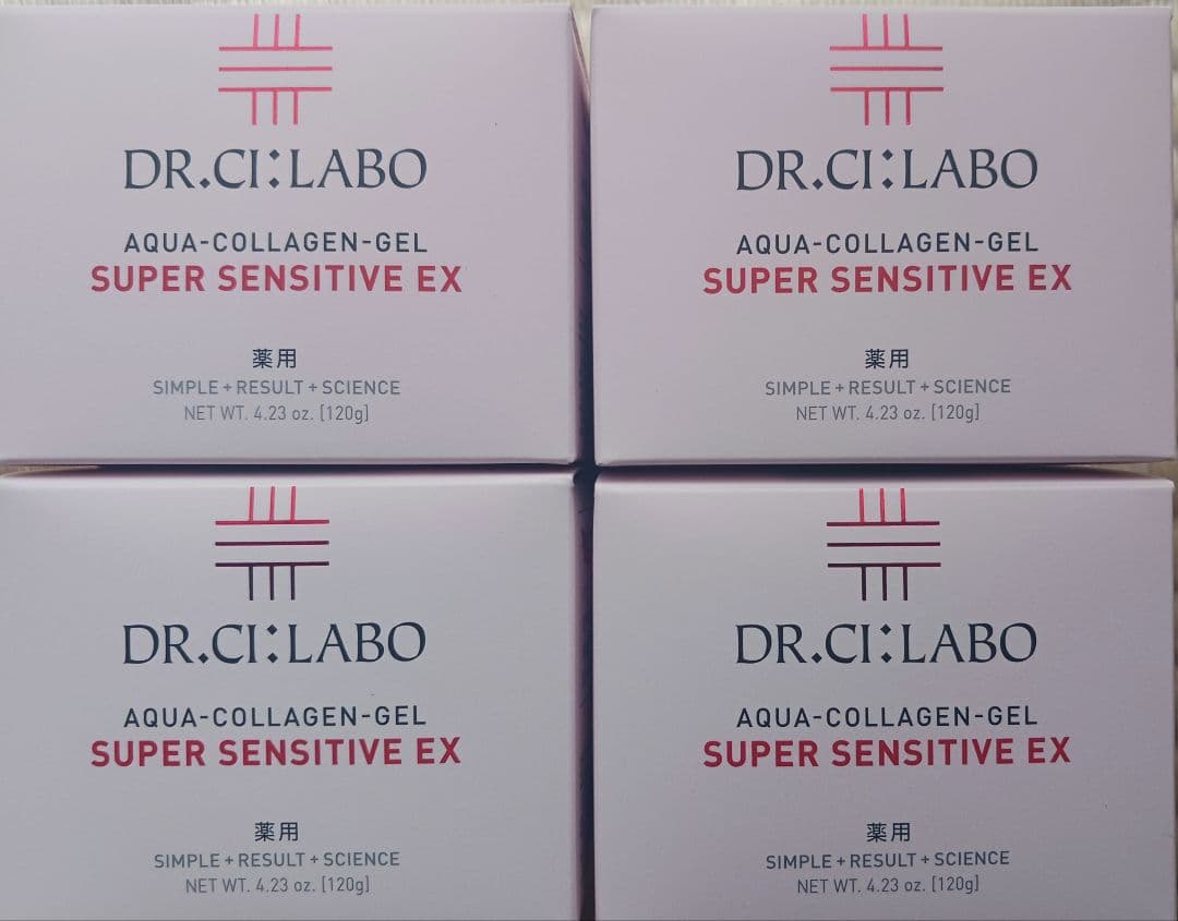 【4個】ドクターシーラボ薬用アクアコラーゲンゲルスーパーセンシティブEX120g