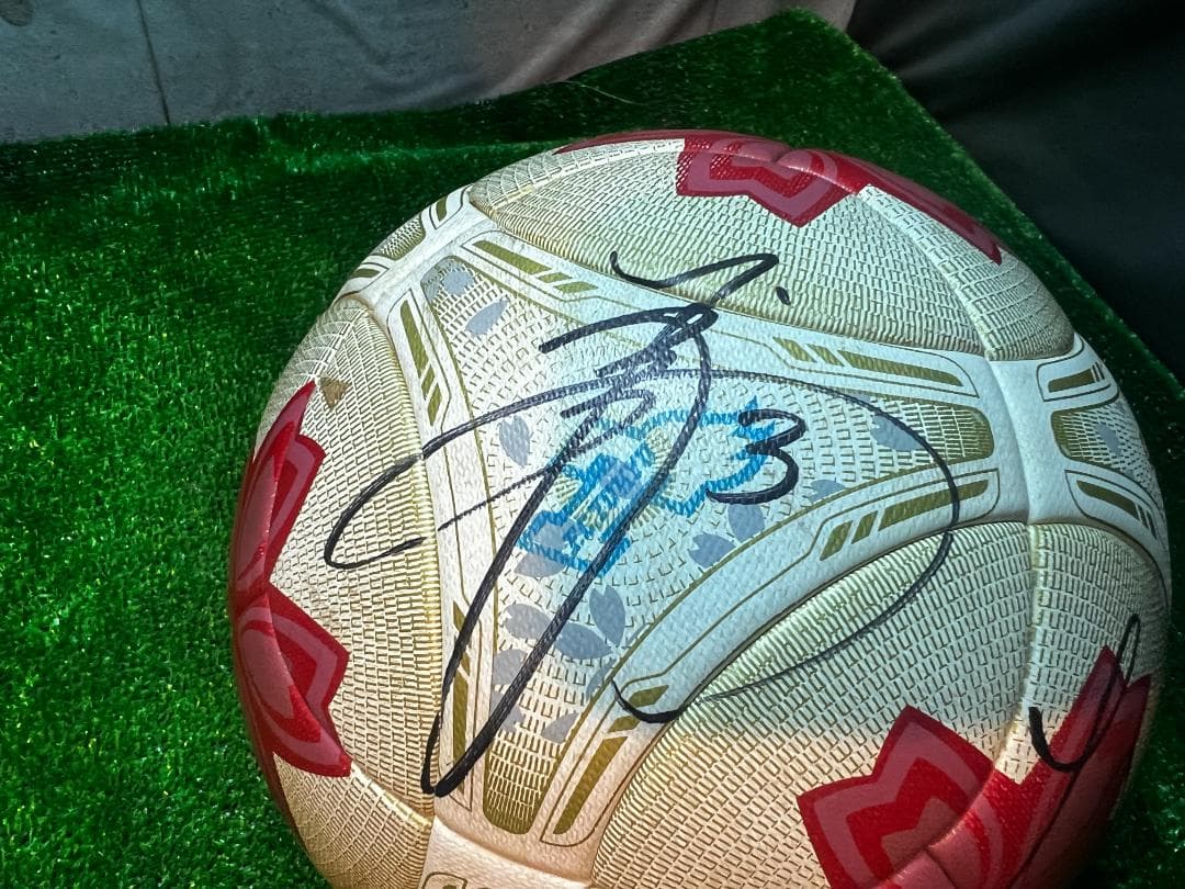 第93回 天皇杯 公式試合球 サッカーボール 5号 FC東京 選手サイン入り