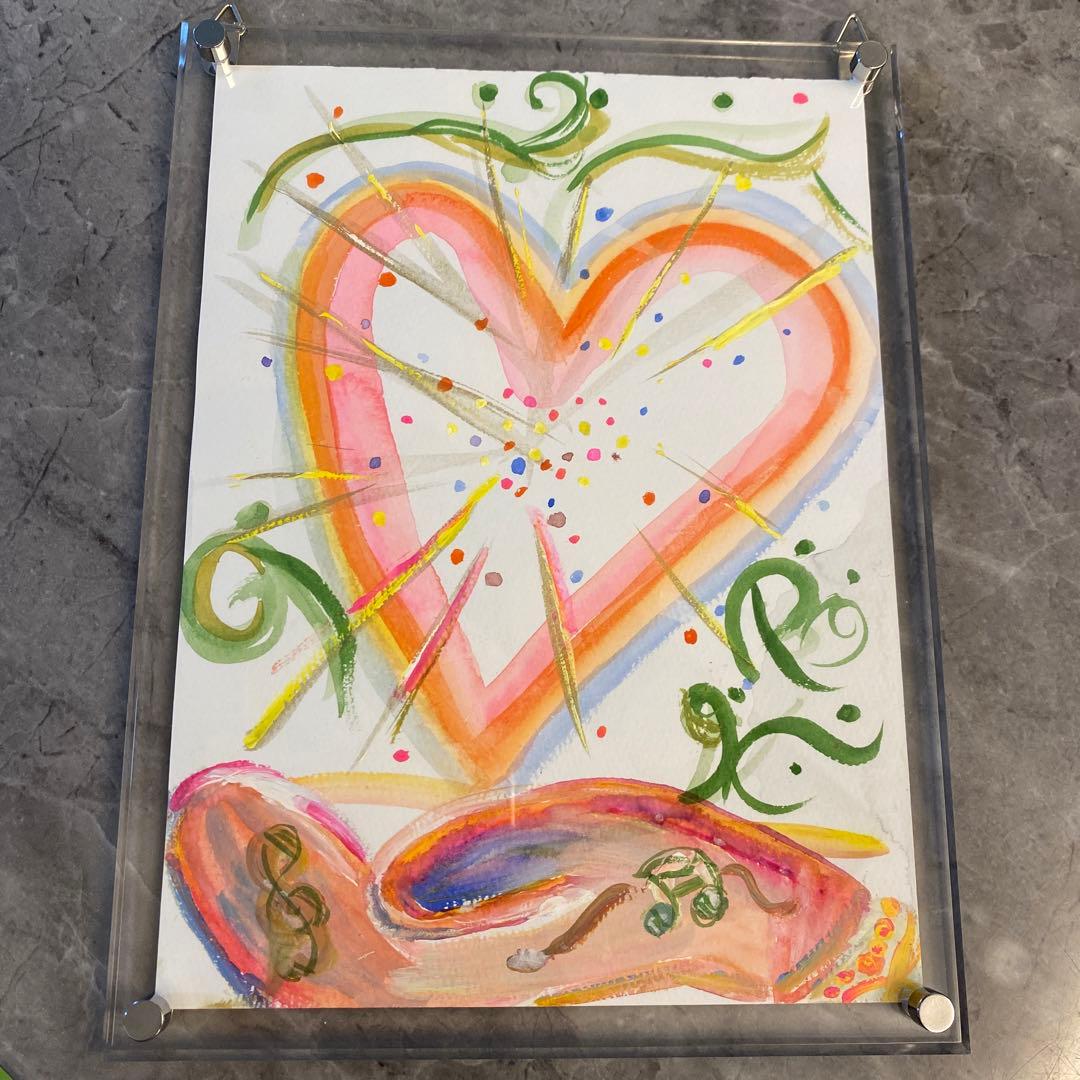 愛と共鳴エンタメ　直筆ロゴ