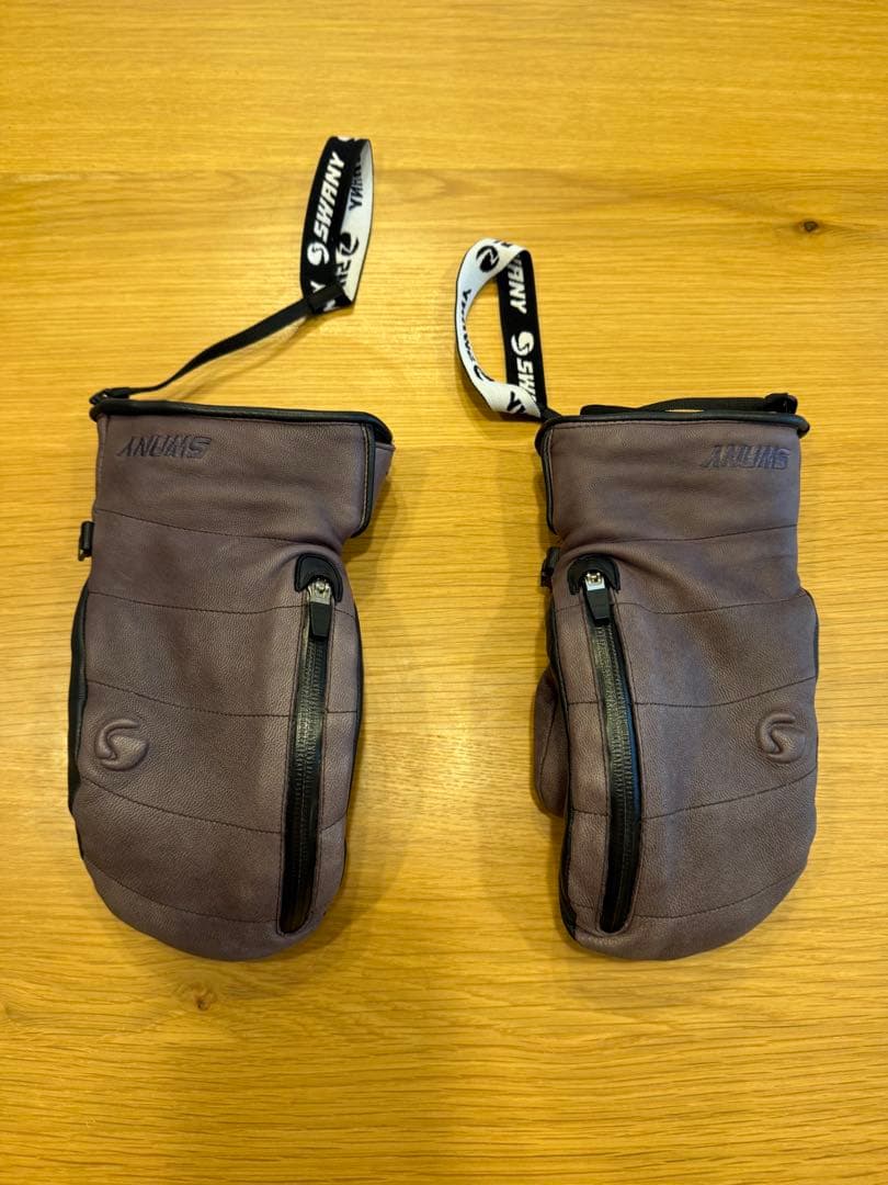 SWANY BOCCO ミトングローブ インナー手袋付き レザー size:L