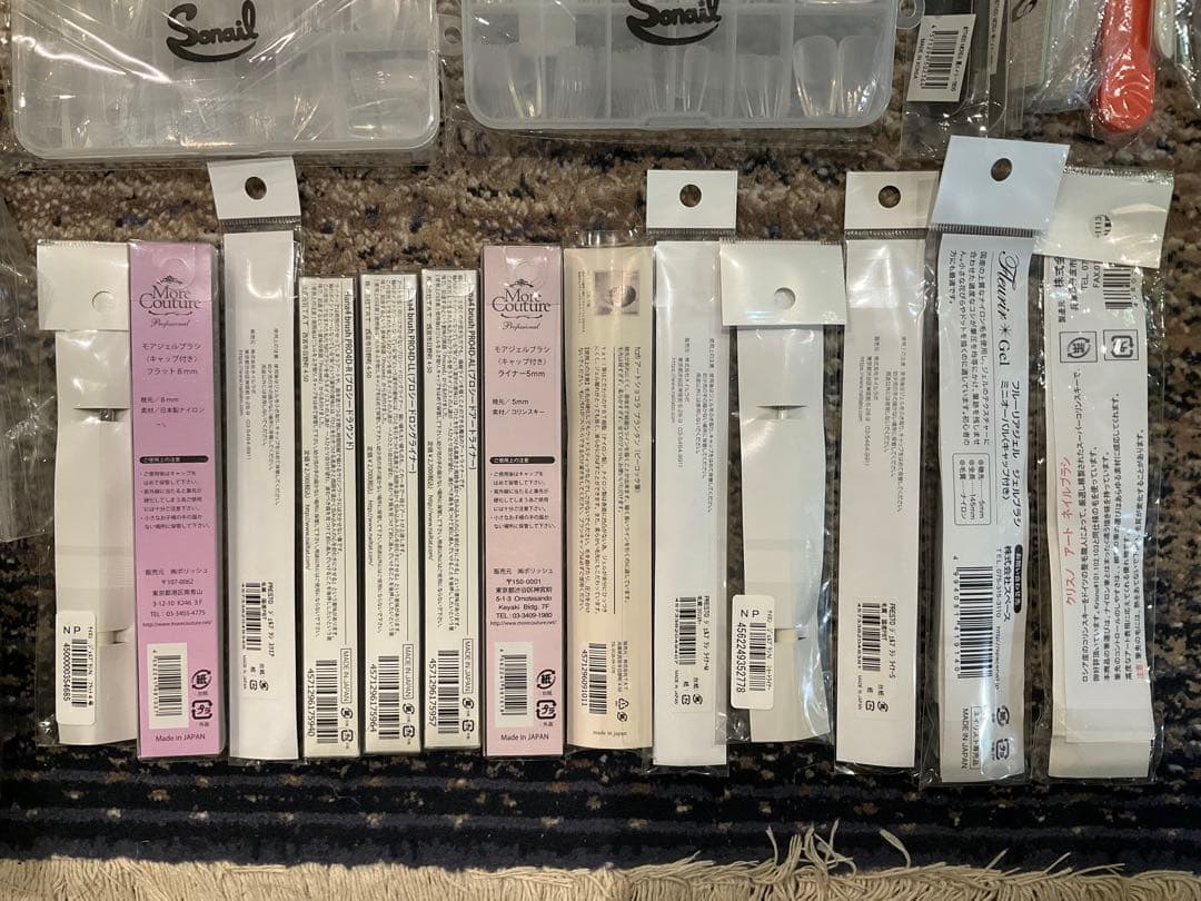 ネイルブラシ モアクチュール tati プレスト￼ ハンドライト ココイスト