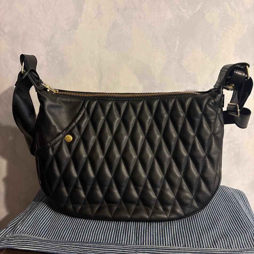 Schott/ショットPADDED BANANA BAG ゴールド