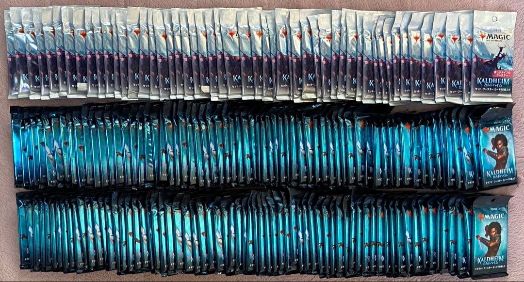 MTG マジックザギャザリング カルドハイム セット ドラフト 未開封 計186