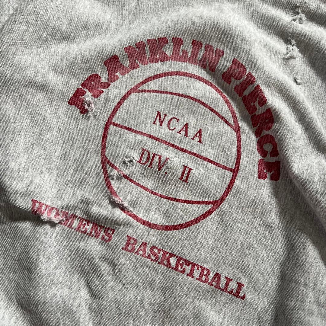 90s USA製 ダメージリバースウィーブ ボロ スウェット XLサイズ