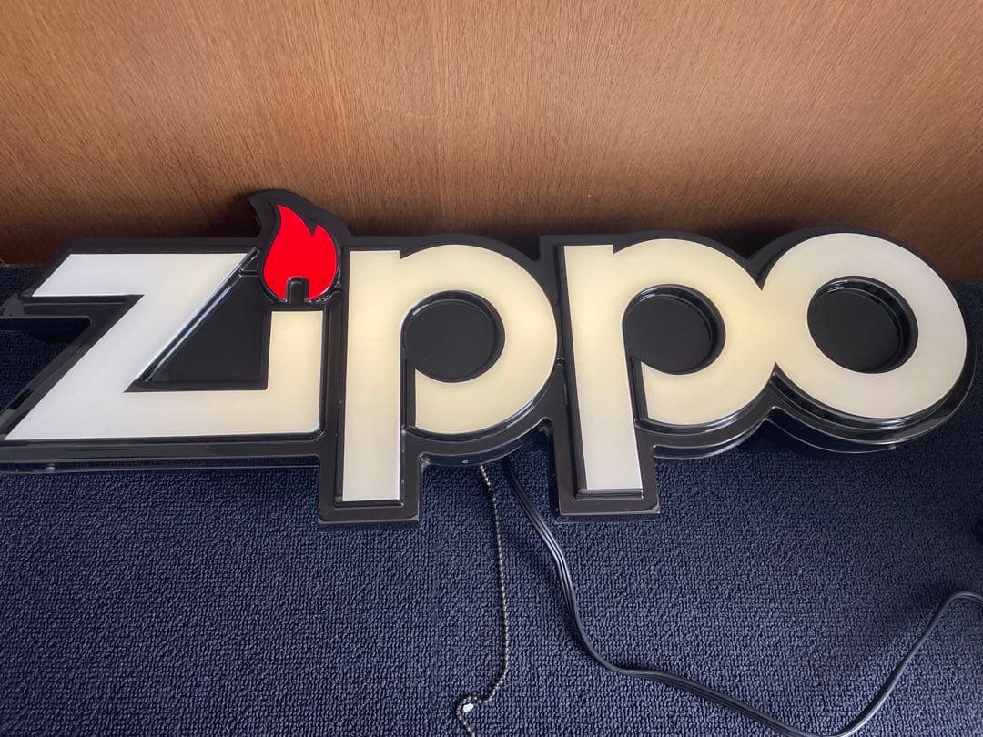 ZIPPO 看板 ライト 照明 ジッポー アメリカ雑貨 大きい