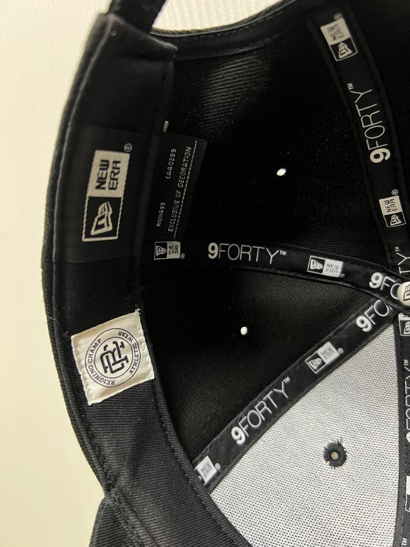 最終値下⭐️REIGNING CHAMP ニューエラ CAP 9FORTY 黒