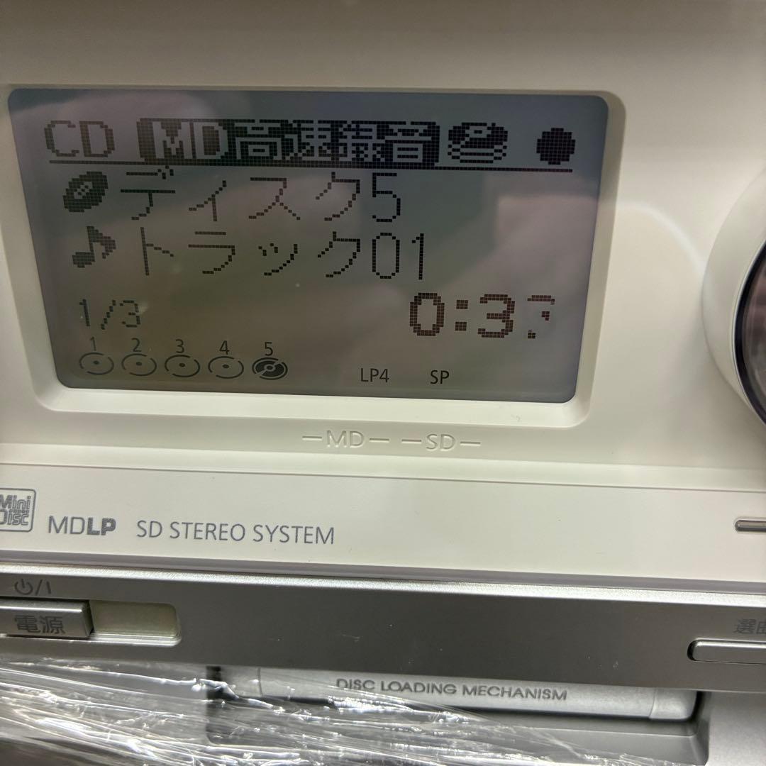 パナソニック　　カセット　MD CDミニコンポ　SA-PM670SD