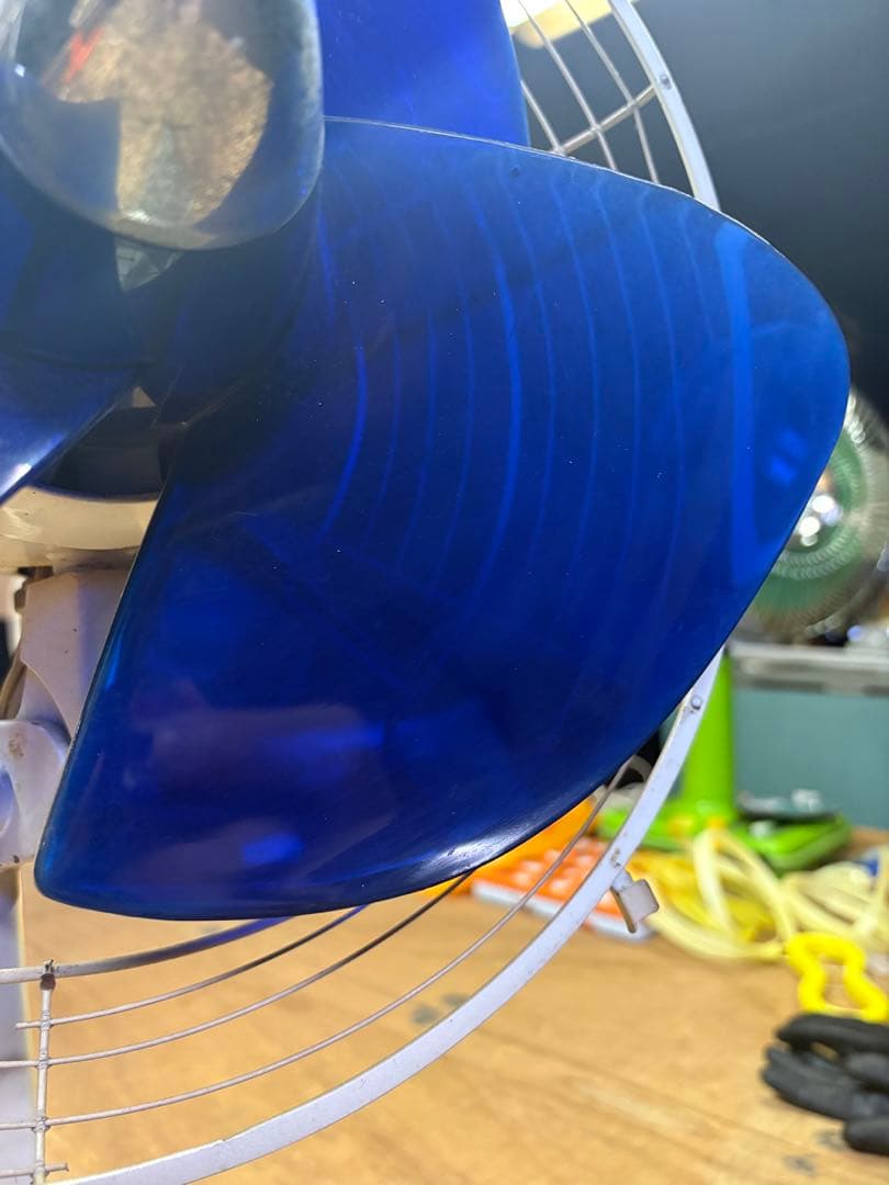 山田　レトロレトロ扇風機　スチール扇風機　日立扇風機　ビンテージ扇風機