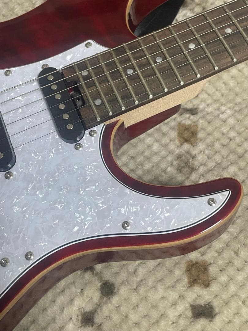 Grass Roots エレキギター レッド