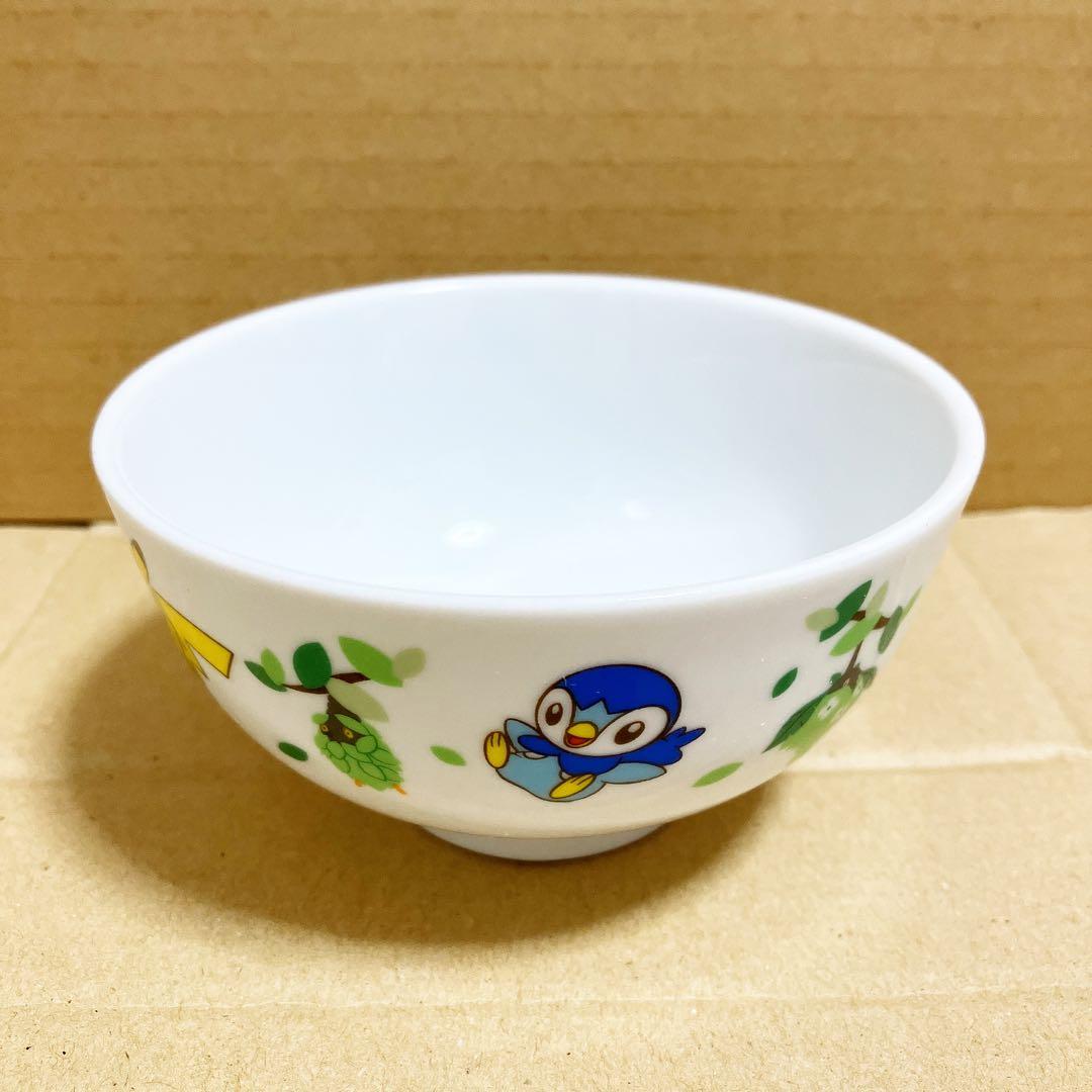 ポケモン「ラスト1点」　ポッチャマ　ヒコザル　ナエトル　ピカチュウ　食器　茶碗