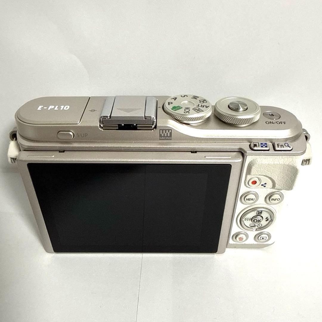⭐️自撮りもスマホ転送OK⭐️OLYMPUS PEN E-PL10 ホワイト⭐️