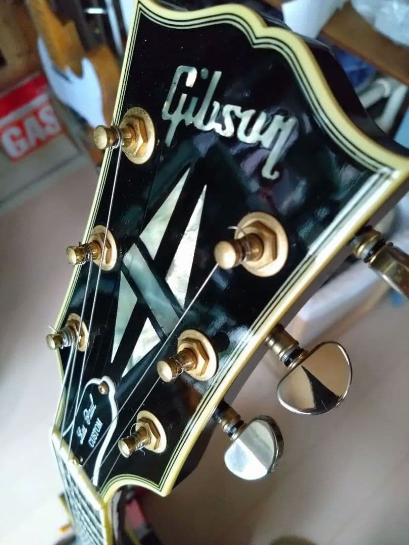 Gibson レスポールカスタム ブラックビューティ 3PU 鑑定書付