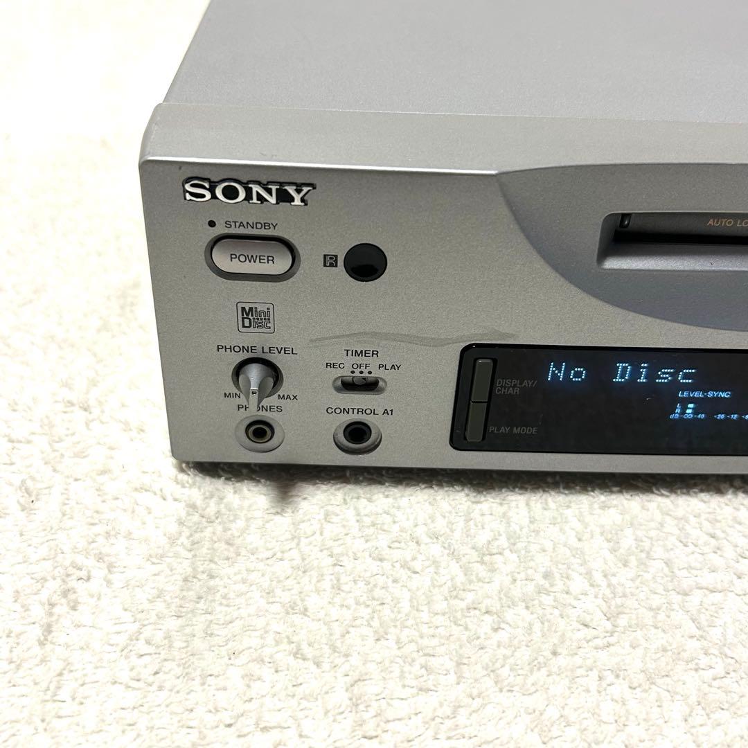 【極美品 動作確認済】SONY ソニー MDS-PC1 MDデッキ レコーダー
