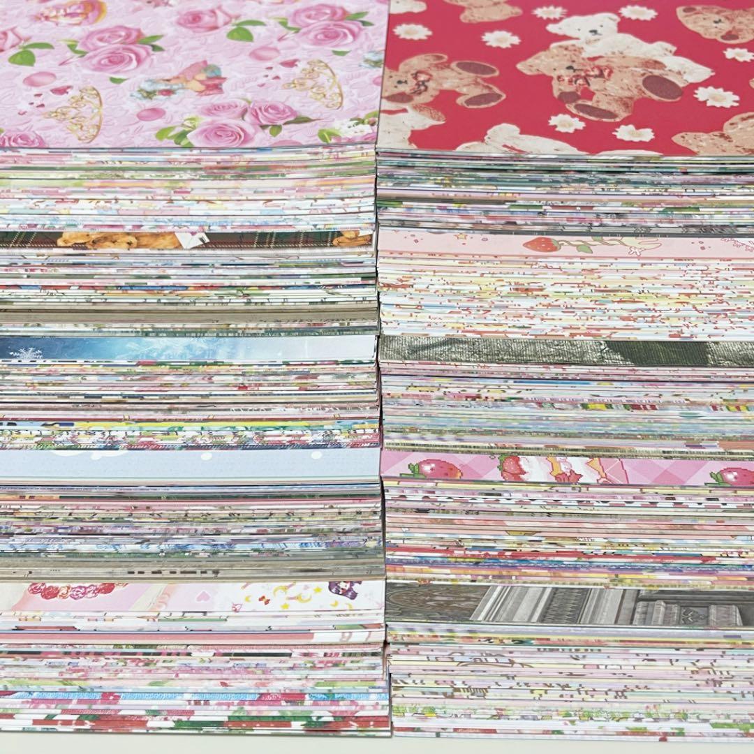 海外 韓国 大量 ラッピングペーパー 500柄 1000枚セット