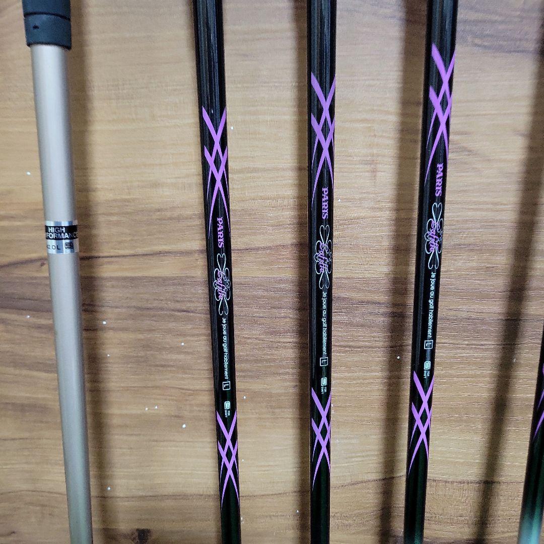 PARIS パリス Lafille ラフィール レディース ゴルフセット 8本