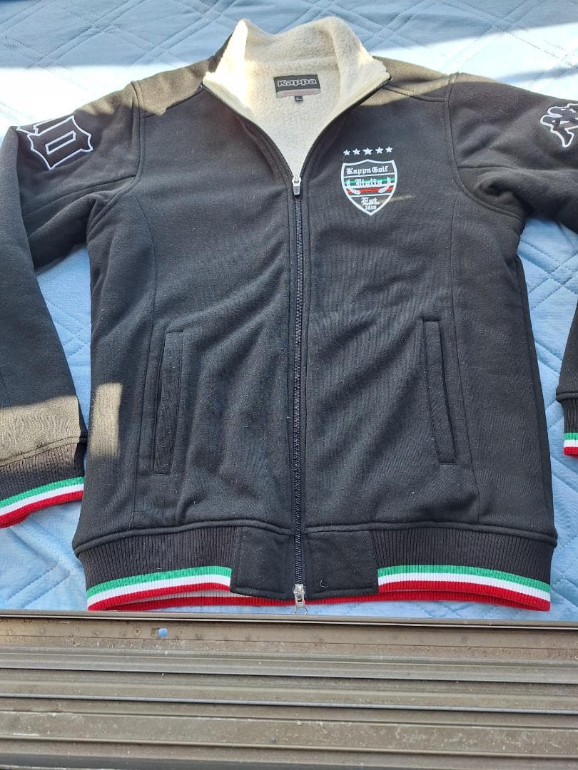 DWD フルジップフード付きパーカー 黒