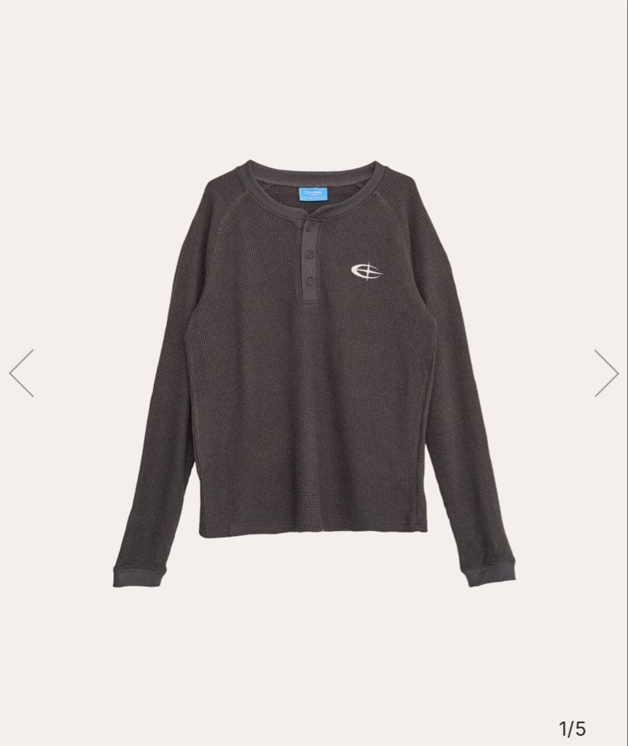 CEN+RAL WUFFLE L/S TEE [チャコール] King Gnu