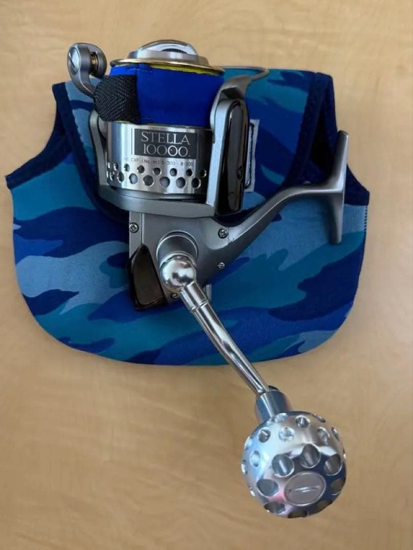 SHIMANO 95 STELLA 10000 FISHERMAN ハンドル付き