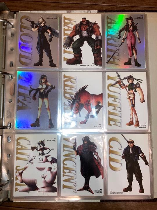 ファイナルファンタジー7 カードダスマスターズ コンプリートセット初版