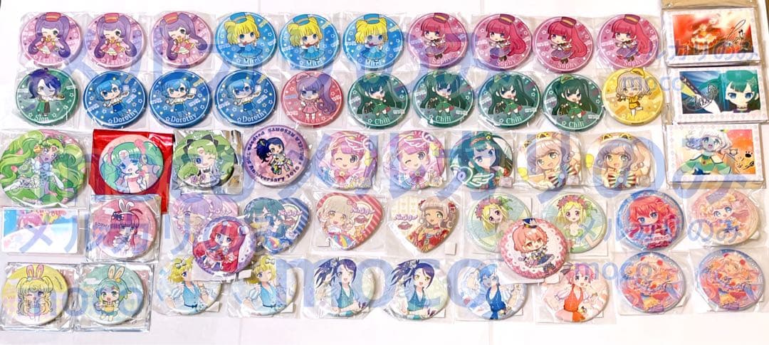 プリパラ 缶バッジ 54個 まとめ売り