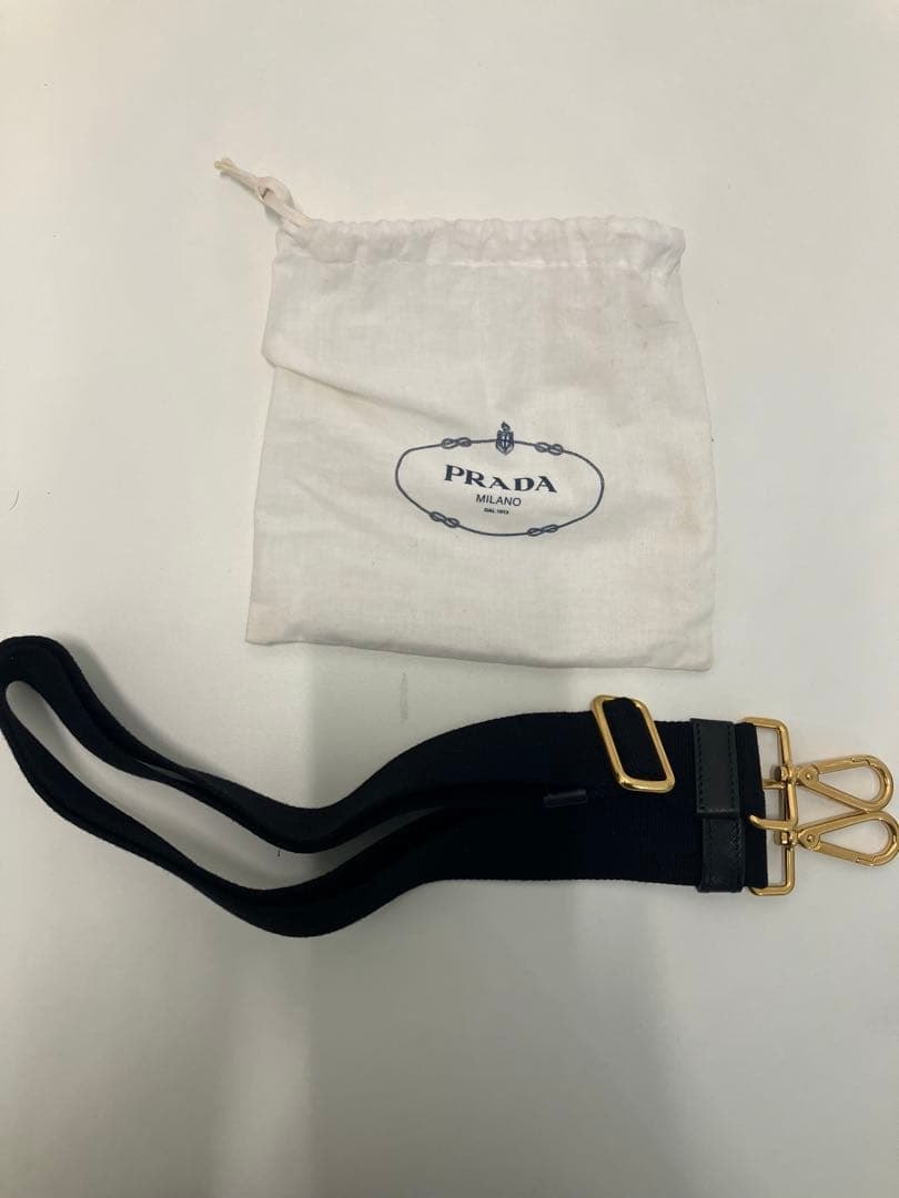 プラダ PRADA ショルダーバッグ ストラップ ゴールド金具
