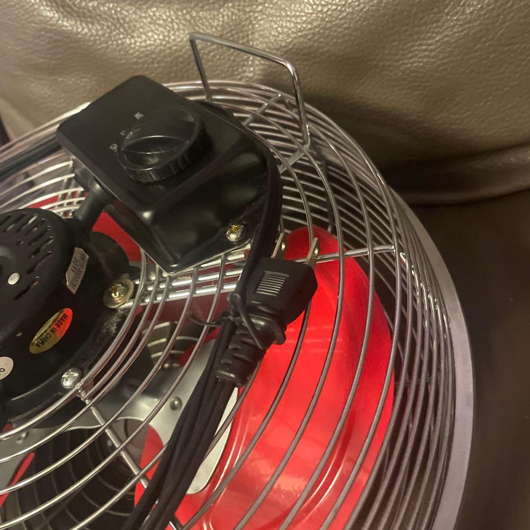 【完動品】幻 DULTON ダルトン ブリーズ　サーキュレーター レッド