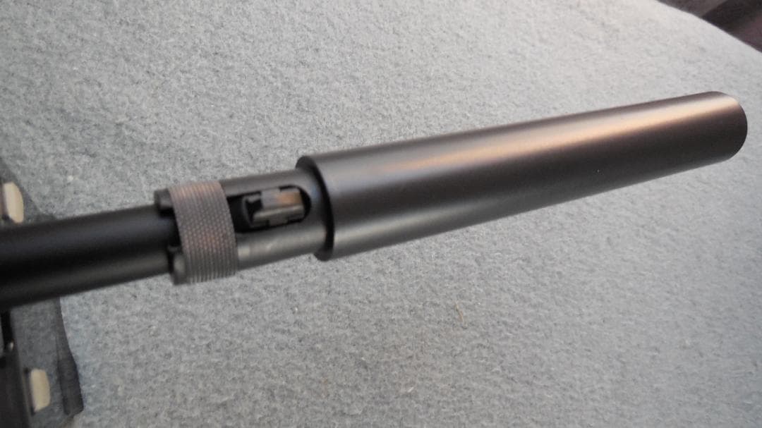 マルゼン　ワルサーP38　ac41ガスガン専用　サイレンサー　差し込みワンロック